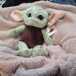 Build-A-Bear Green and Brown Plush Toy with Large Ears